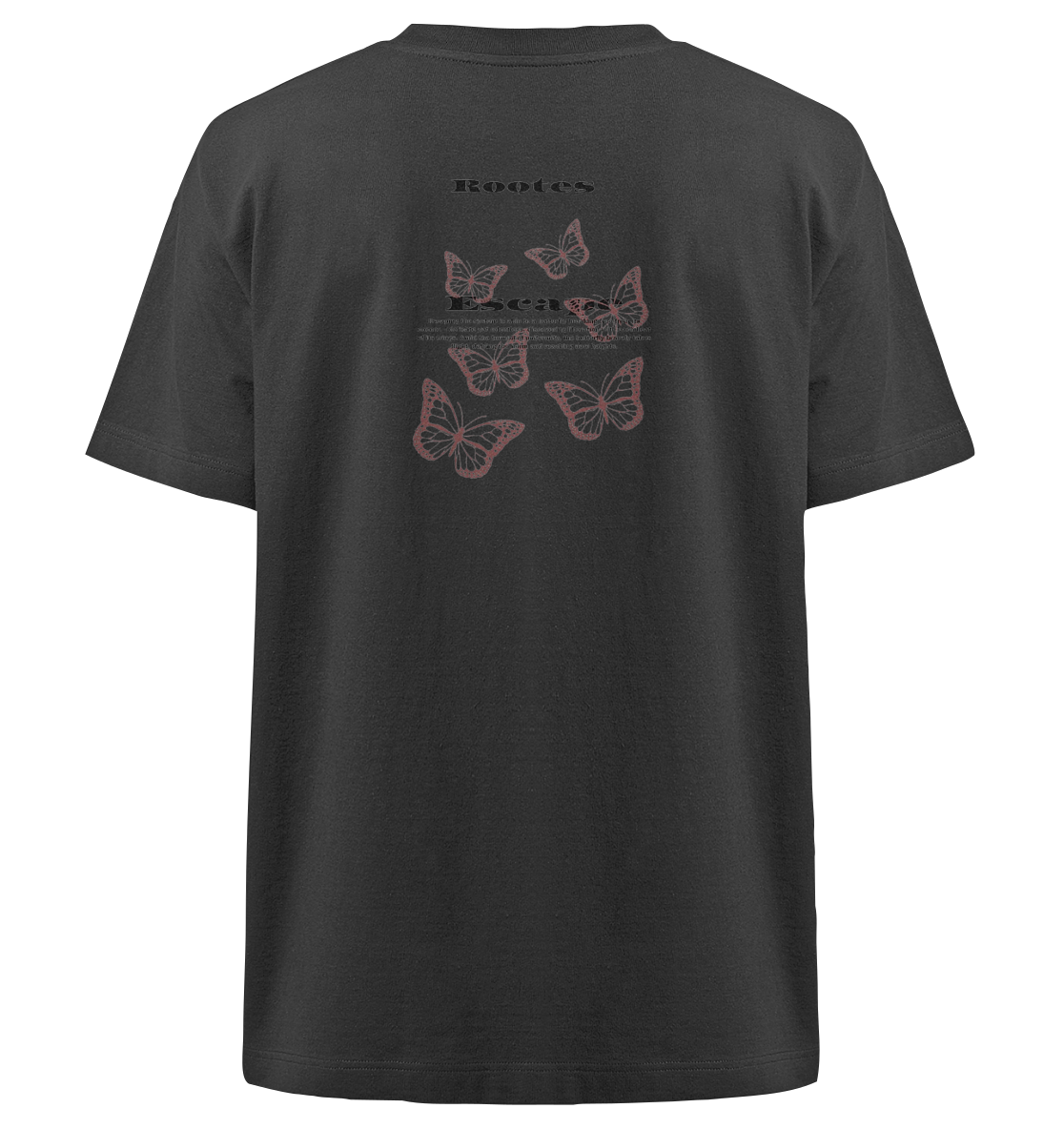 Rootes Butterfly Tee - Heavy Oversized Organic Shirt