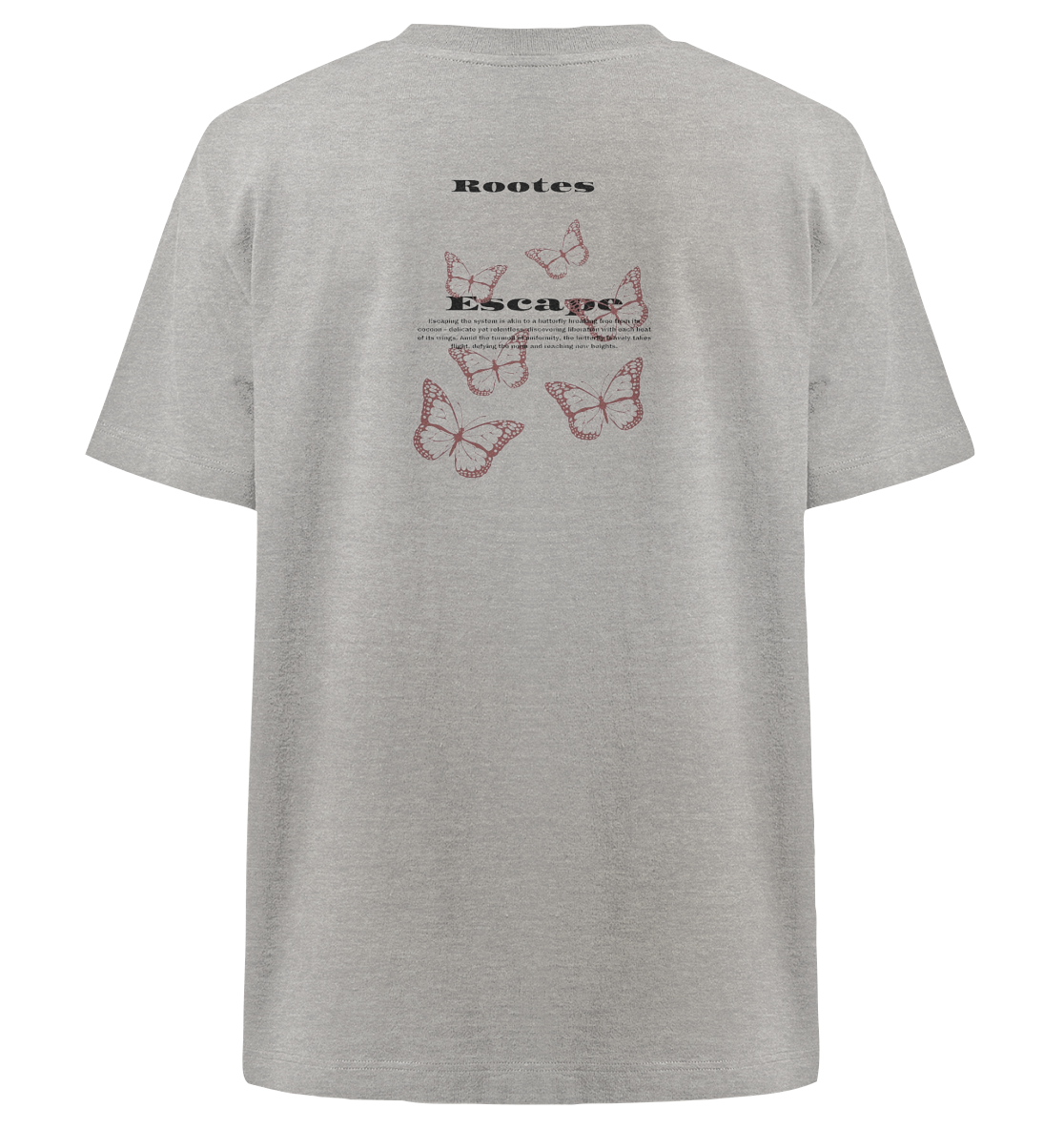Rootes Butterfly Tee - Heavy Oversized Organic Shirt