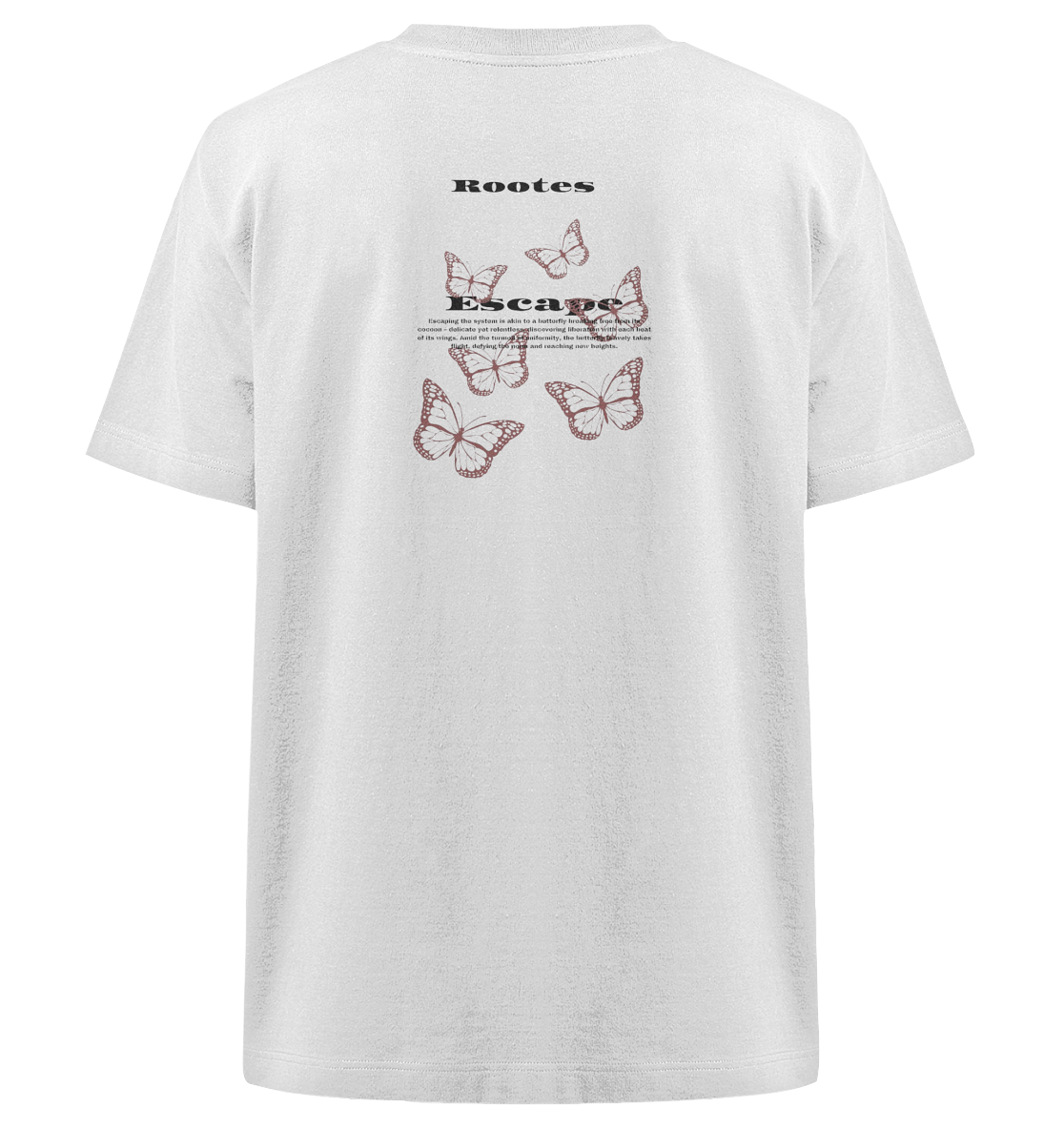 Rootes Butterfly Tee - Heavy Oversized Organic Shirt