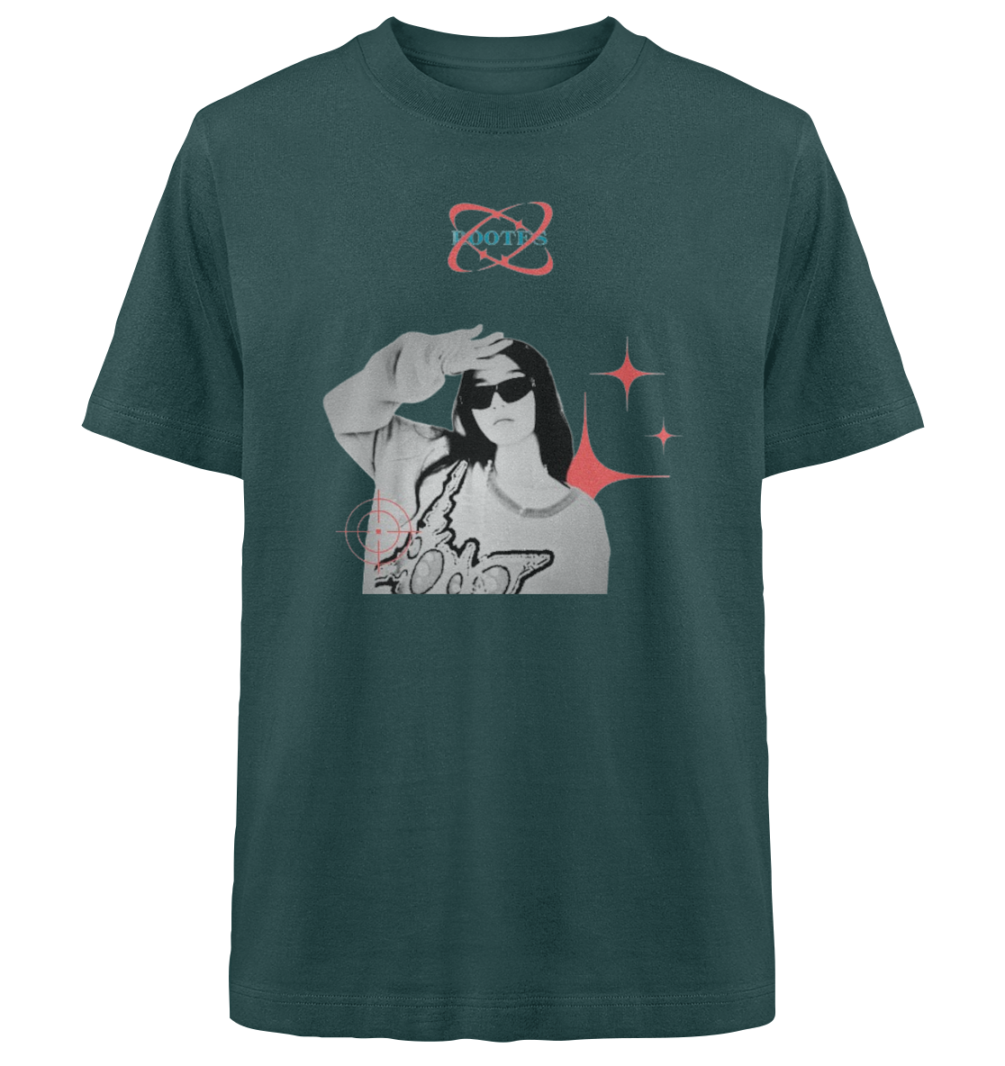 Rootes Asia Girl Tee - Heavy Oversized Organic Shirt
