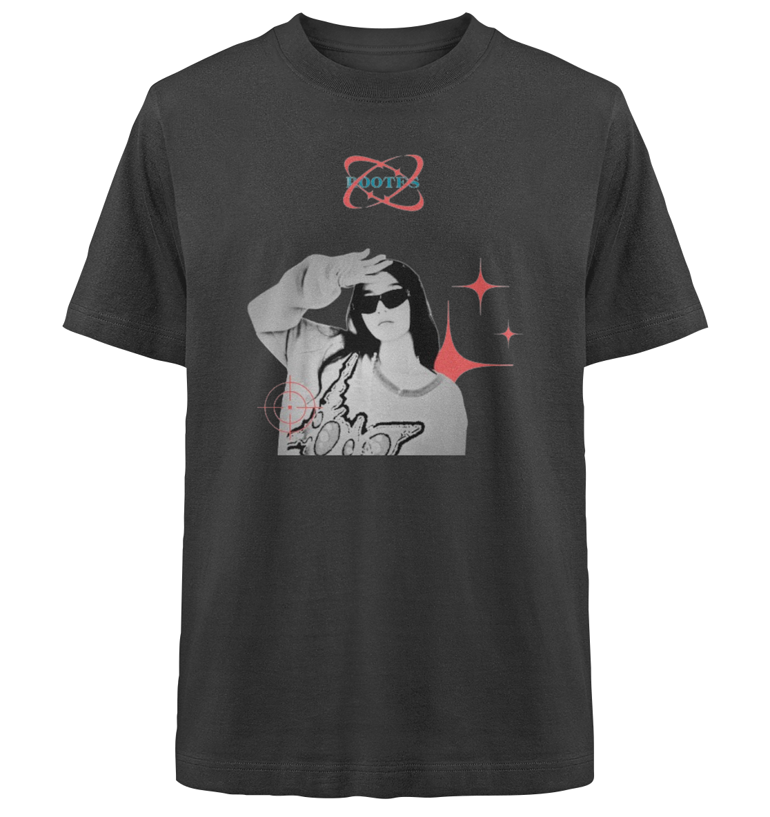 Rootes Asia Girl Tee - Heavy Oversized Organic Shirt