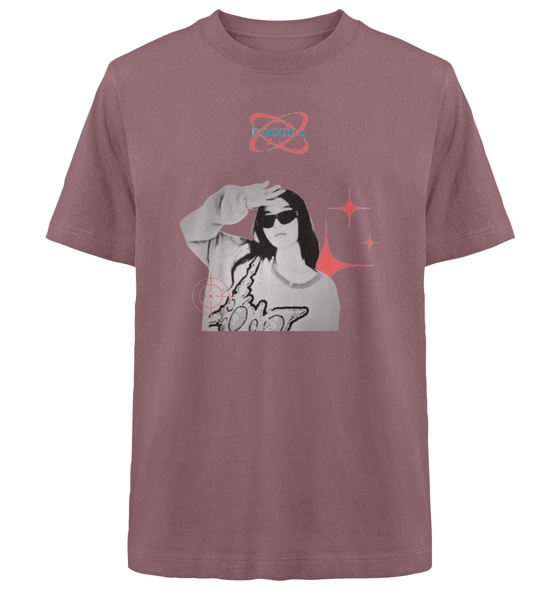 Rootes Asia Girl Tee - Heavy Oversized Organic Shirt