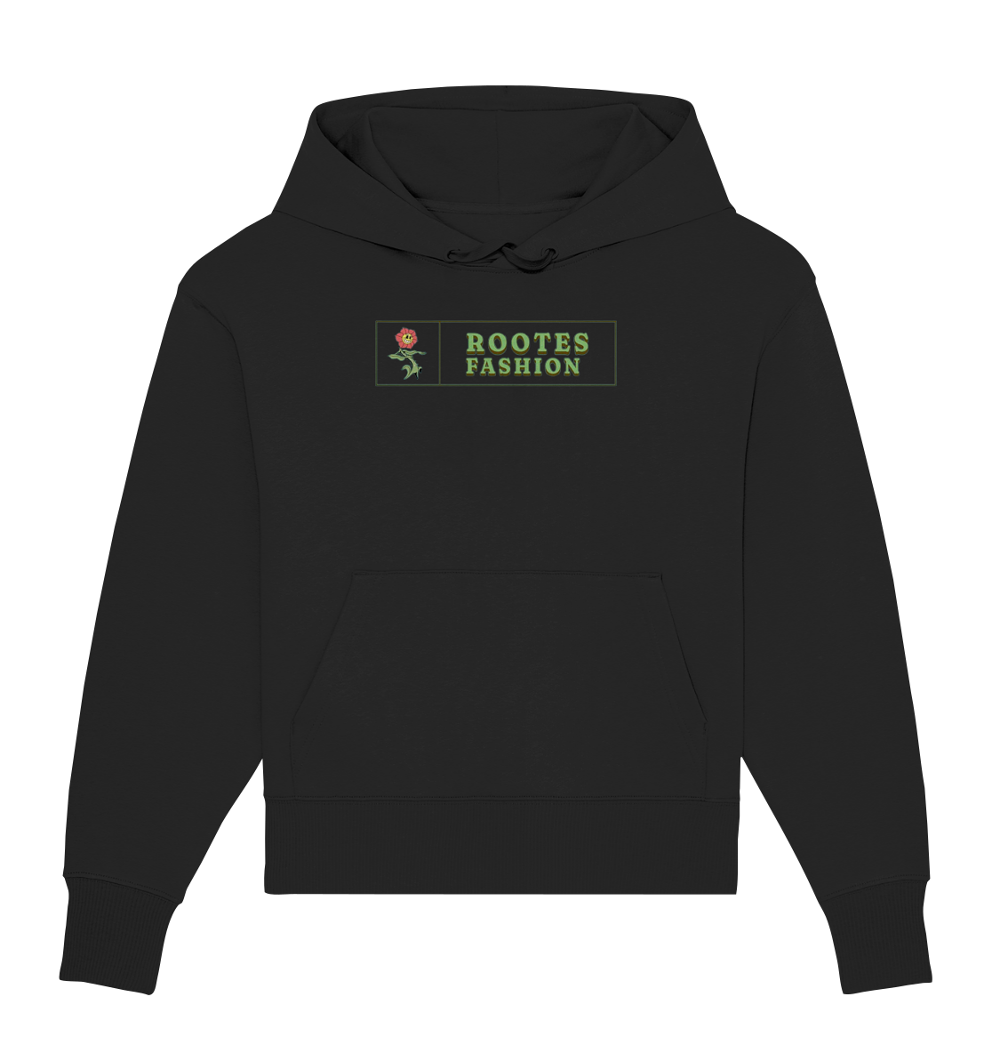Rootes Rose - Organic Oversize Hoodie